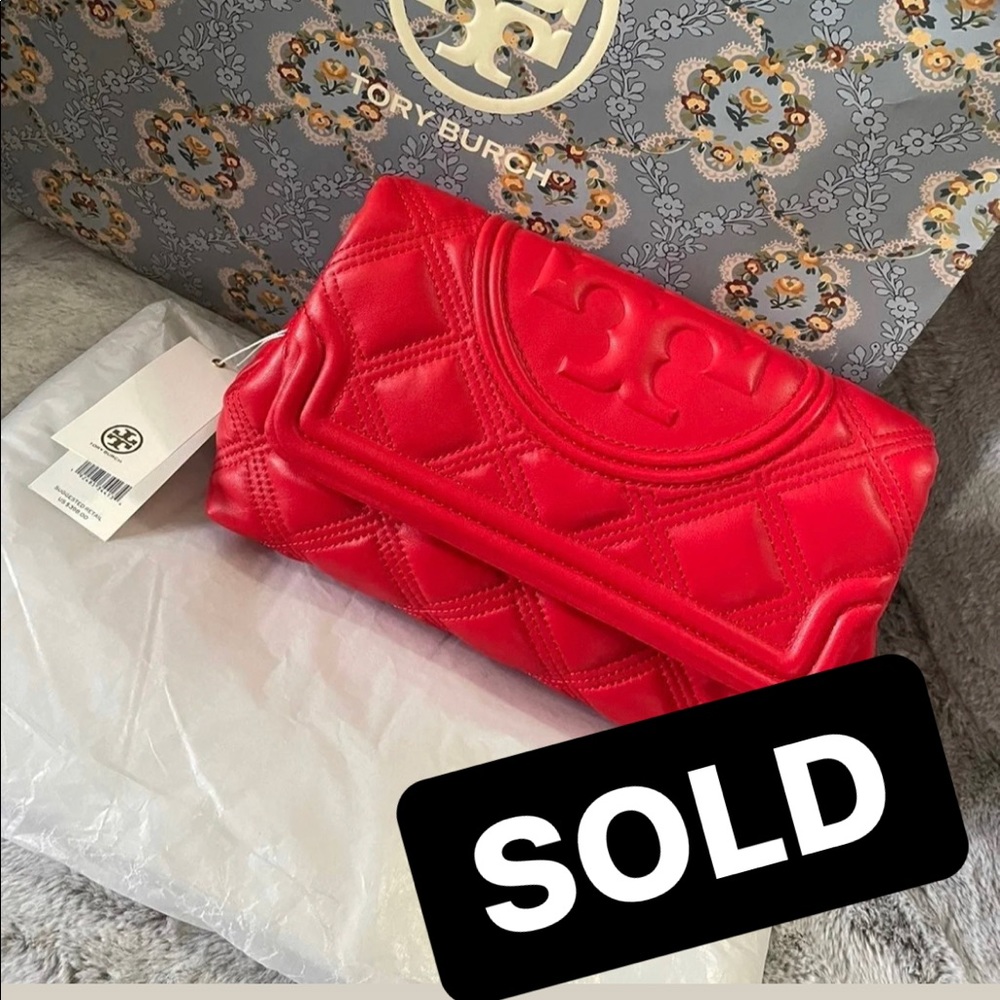 TORY BURCH FLEMING CLUTCH PURSE